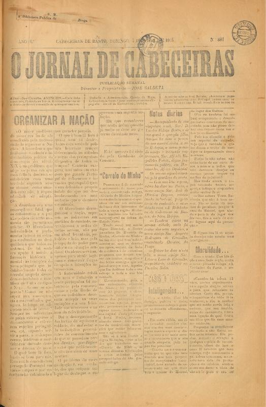 Jornal de Cabeceiras (O)