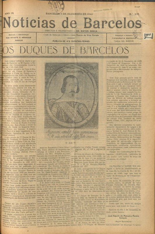 Notícias de Barcelos