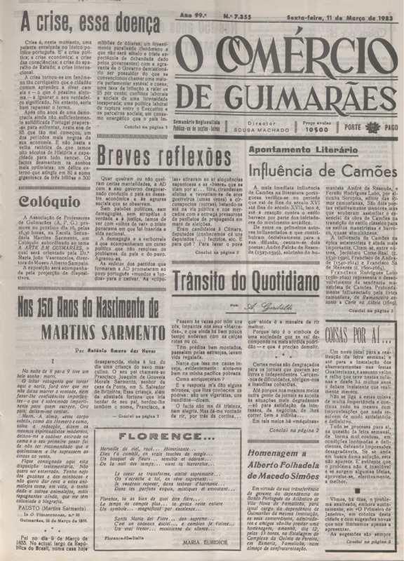 Comércio de Guimarães (O)