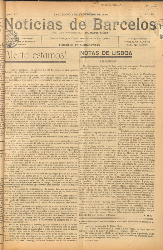 Notícias de Barcelos