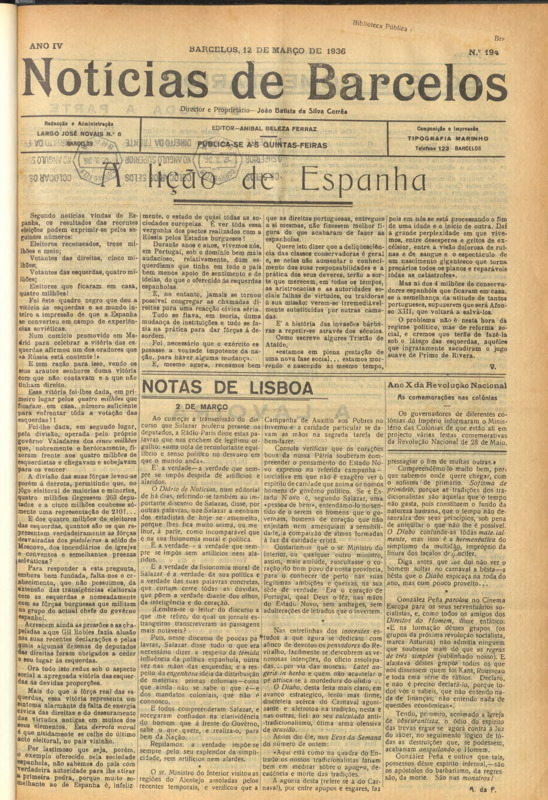 Notícias de Barcelos