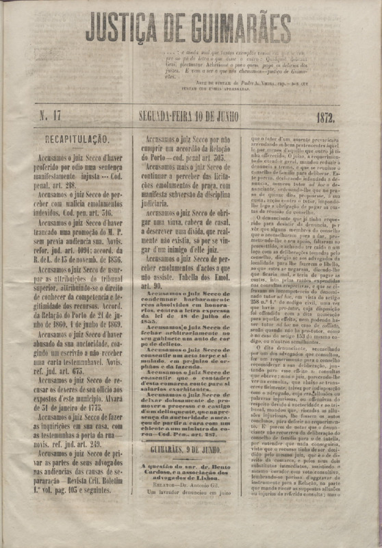 Justiça de Guimarães