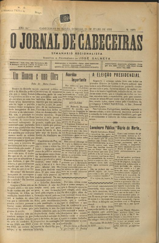 Jornal de Cabeceiras (O)
