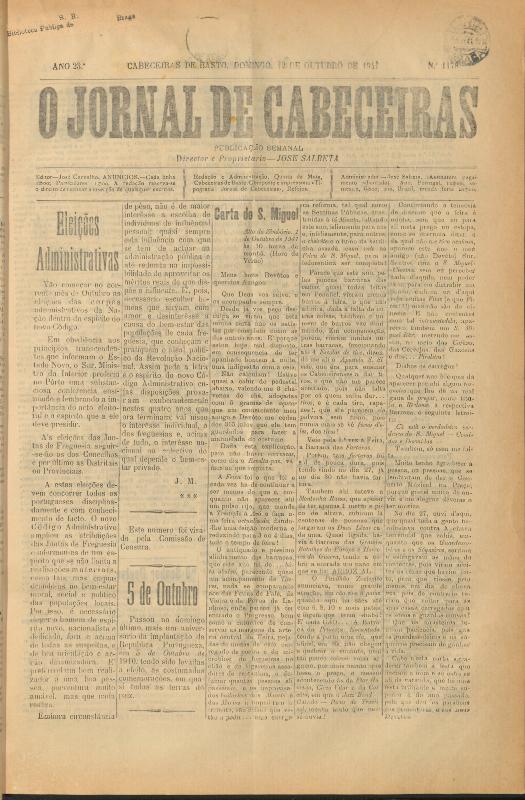 Jornal de Cabeceiras (O)