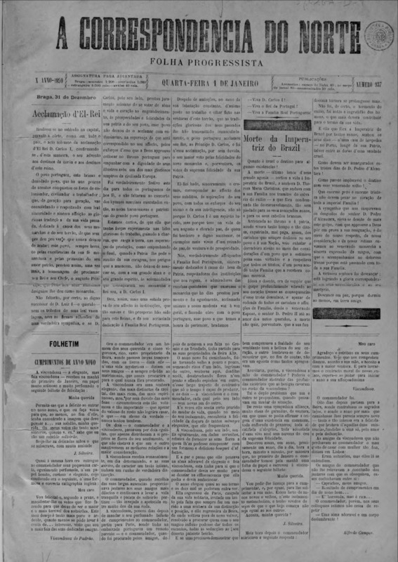 Correspndência do Norte (A)