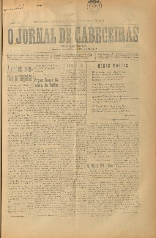 Jornal de Cabeceiras (O)
