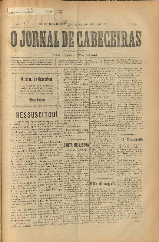 Jornal de Cabeceiras (O)