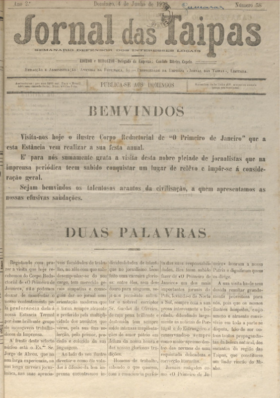 Jornal das Taipas