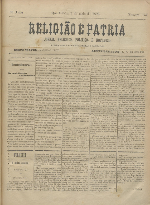 Religião e Pátria