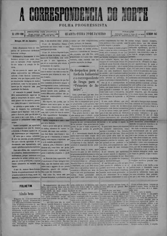 Correspndência do Norte (A)