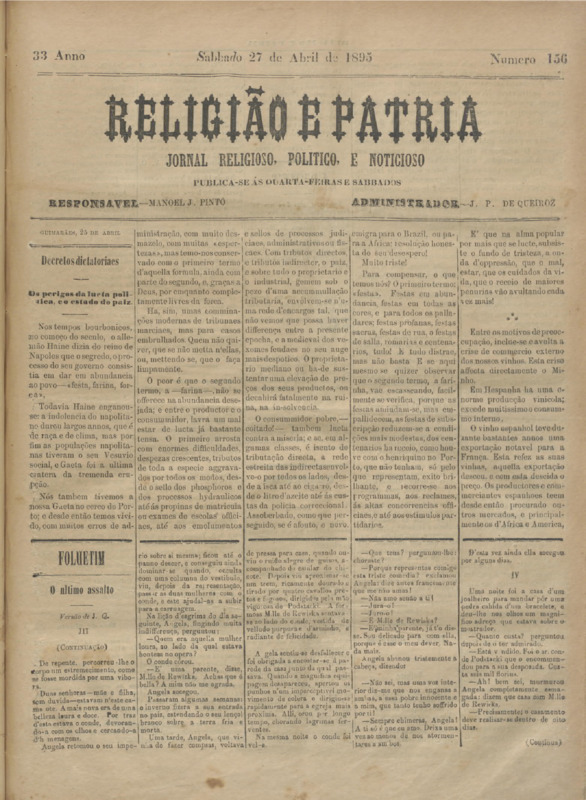 Religião e Pátria