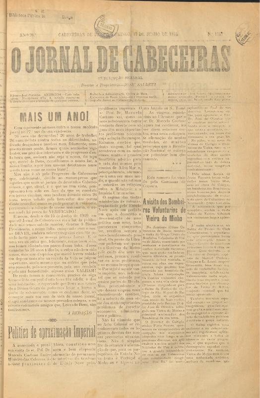 Jornal de Cabeceiras (O)