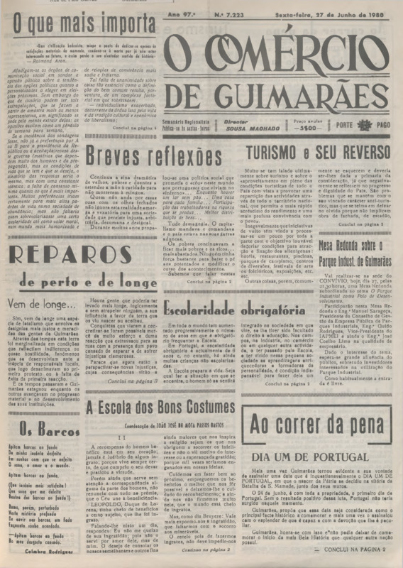Comércio de Guimarães (O)