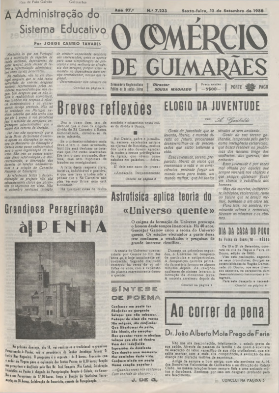 Comércio de Guimarães (O)