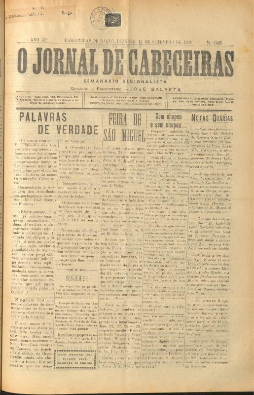 Jornal de Cabeceiras (O)