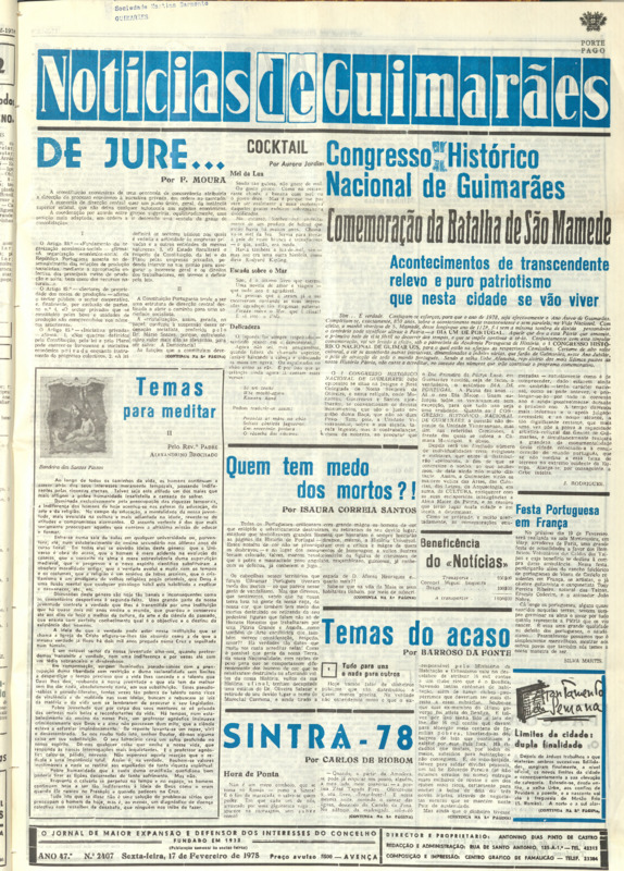 Notícias de Guimarães