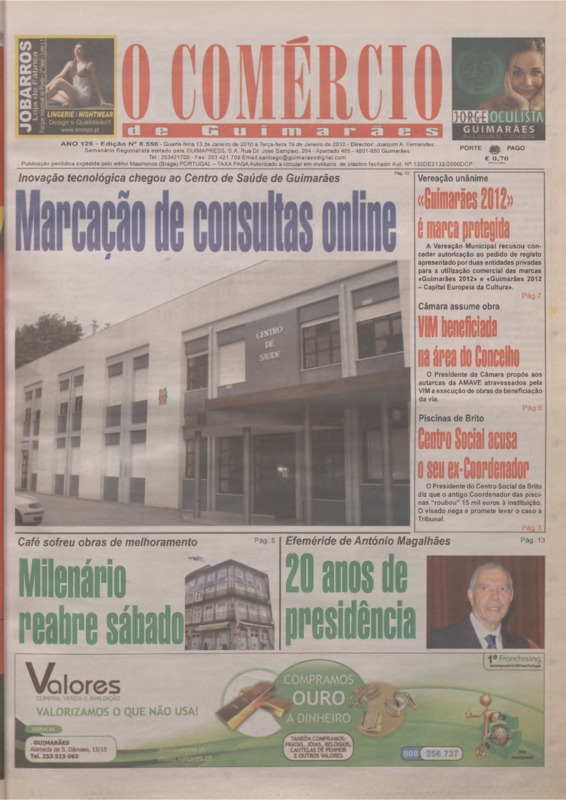 Comércio de Guimarães (O)