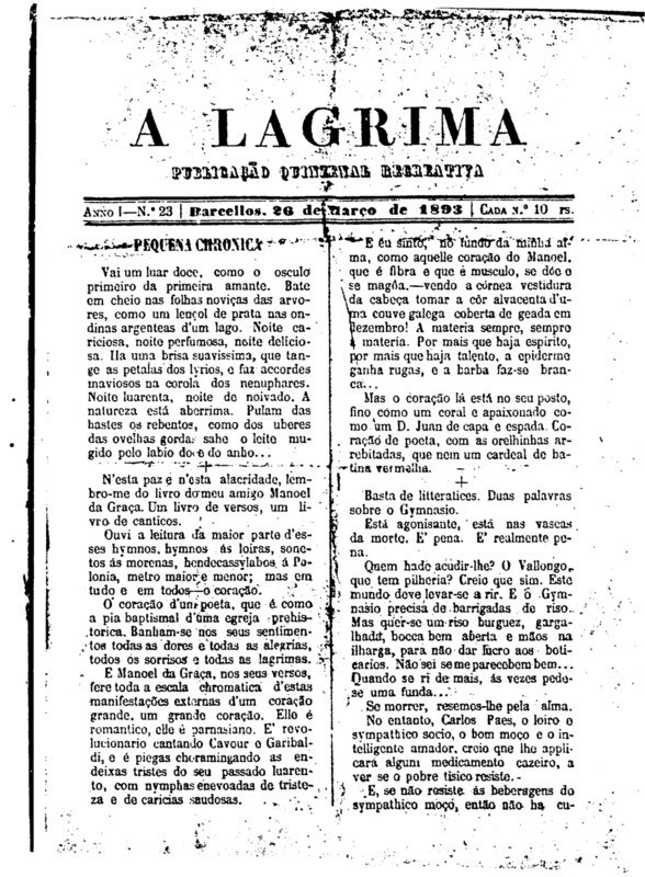 Lágrima (A)
