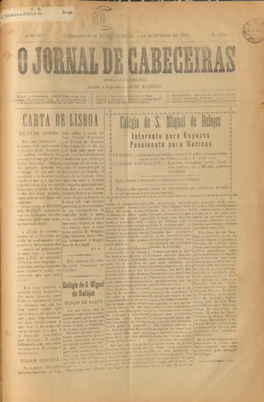 Jornal de Cabeceiras (O)