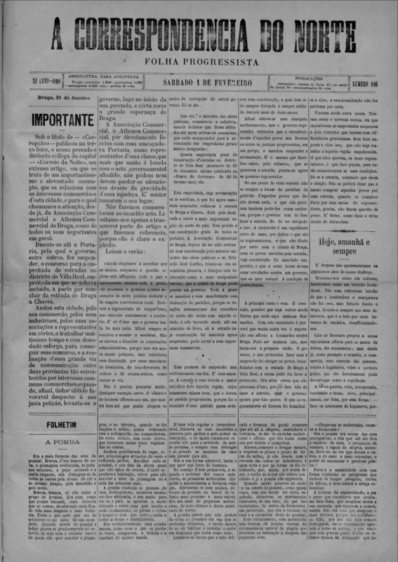Correspndência do Norte (A)