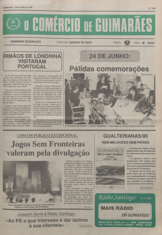 Comércio de Guimarães (O)