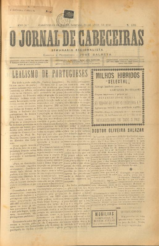 Jornal de Cabeceiras (O)