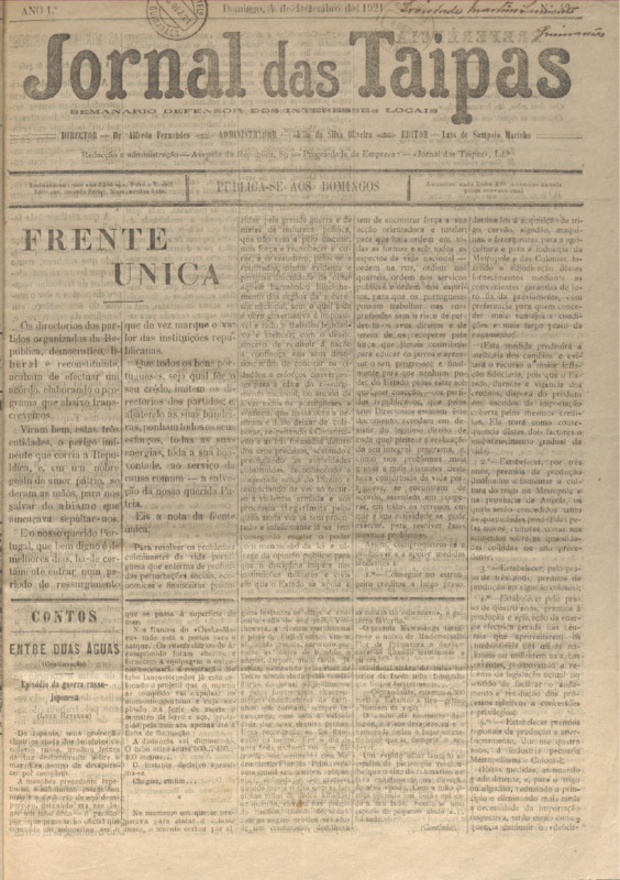 Jornal das Taipas