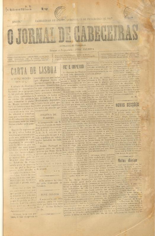 Jornal de Cabeceiras (O)