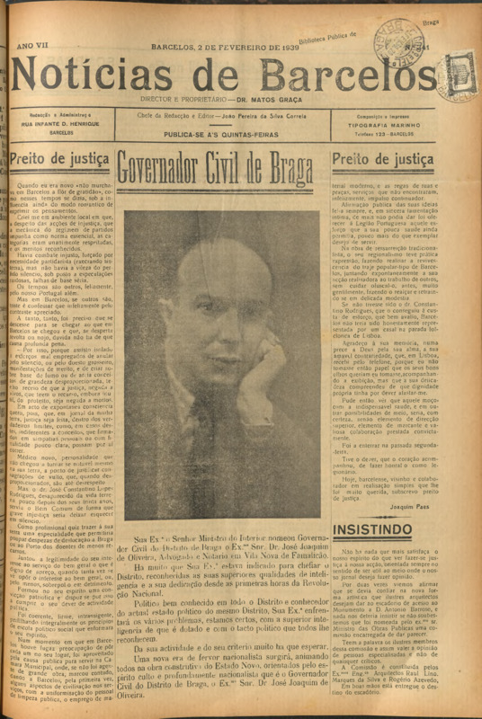 Notícias de Barcelos