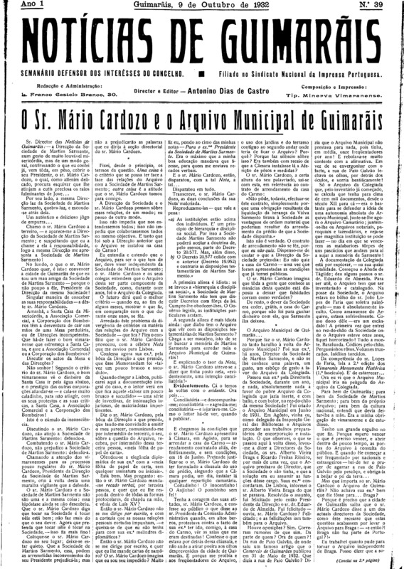 Notícias de Guimarães