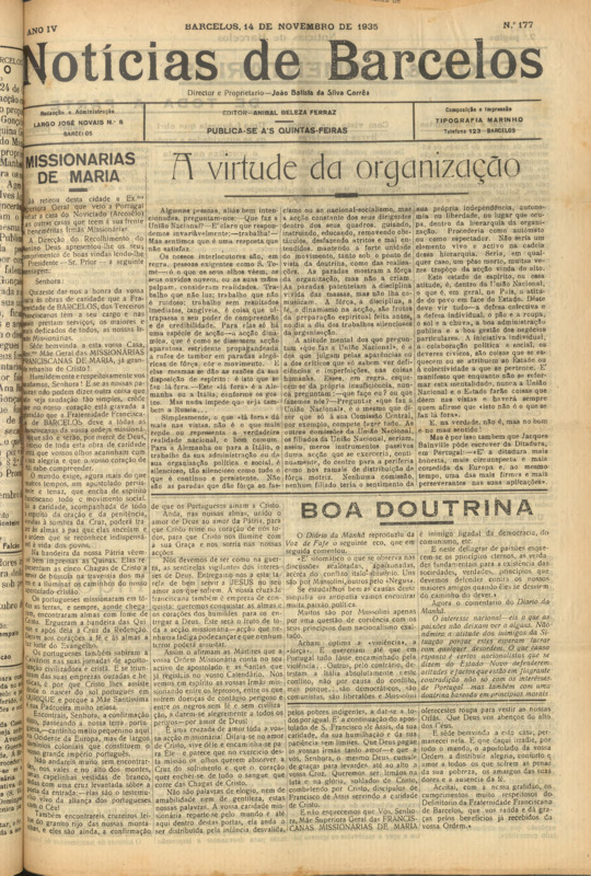 Notícias de Barcelos