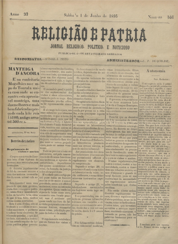 Religião e Pátria