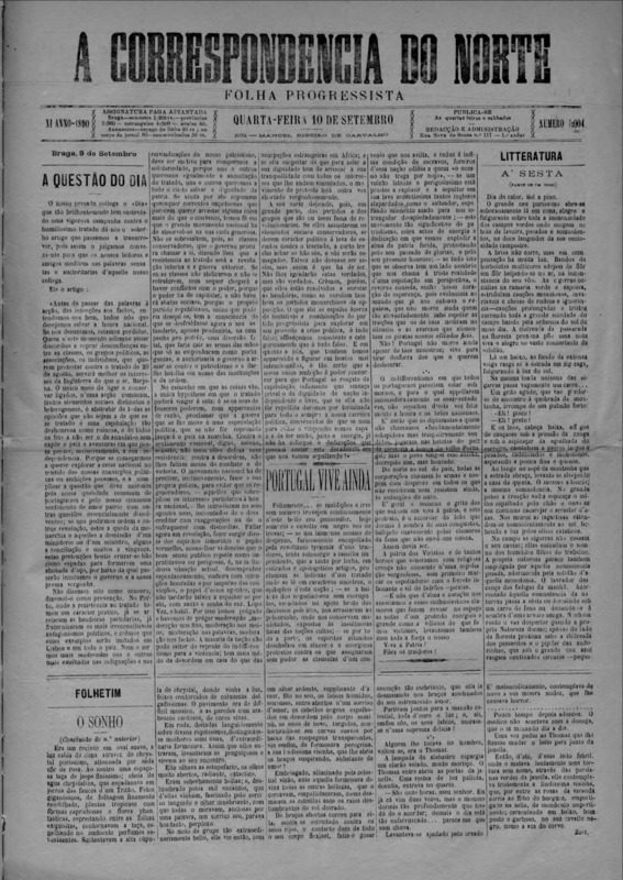 Correspndência do Norte (A)