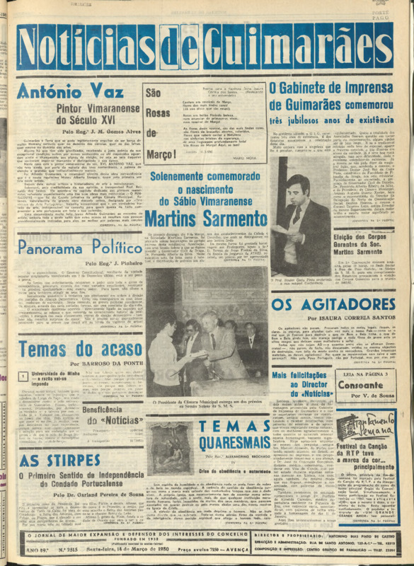 Notícias de Guimarães