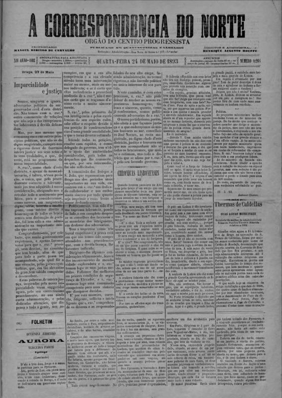 Correspndência do Norte (A)