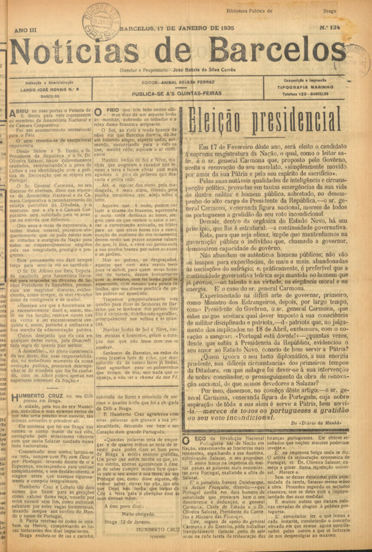 Notícias de Barcelos