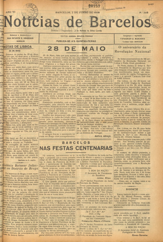 Notícias de Barcelos