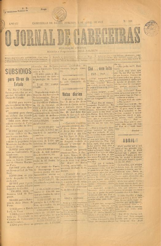 Jornal de Cabeceiras (O)