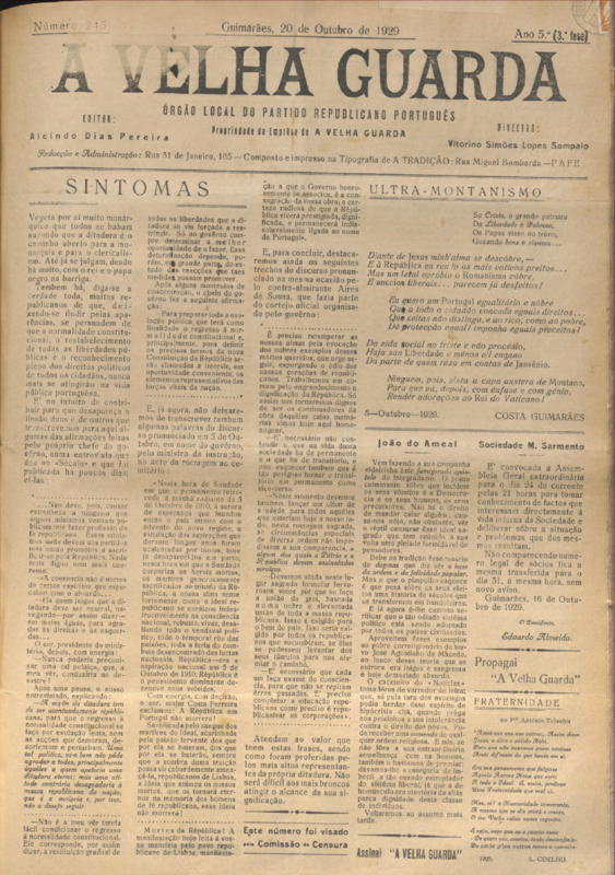 Velha Guarda (A)