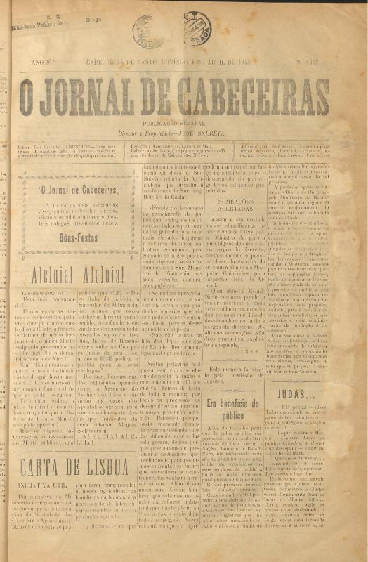 Jornal de Cabeceiras (O)