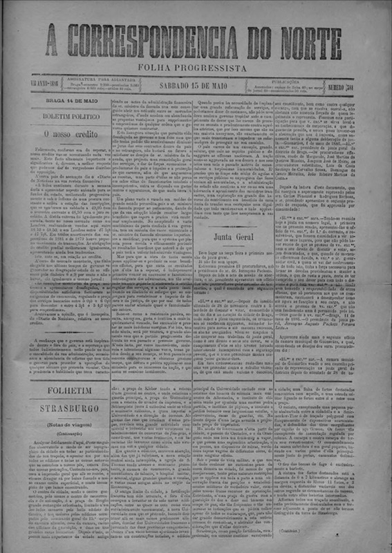 Correspndência do Norte (A)