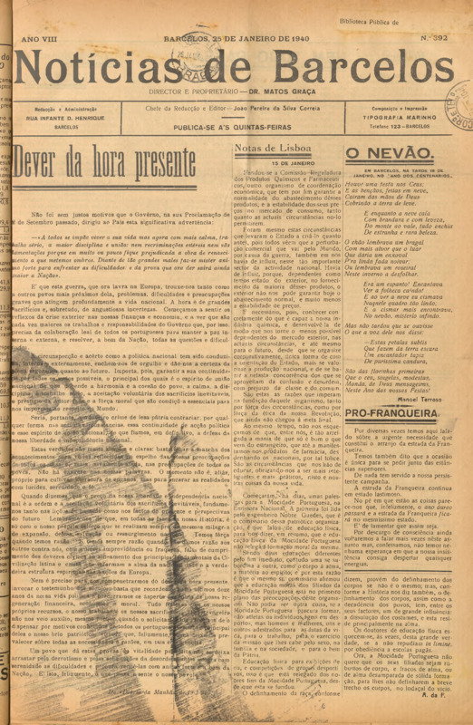 Notícias de Barcelos