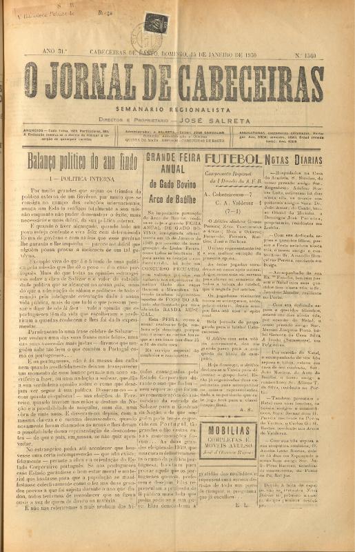 Jornal de Cabeceiras (O)