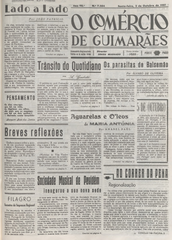 Comércio de Guimarães (O)