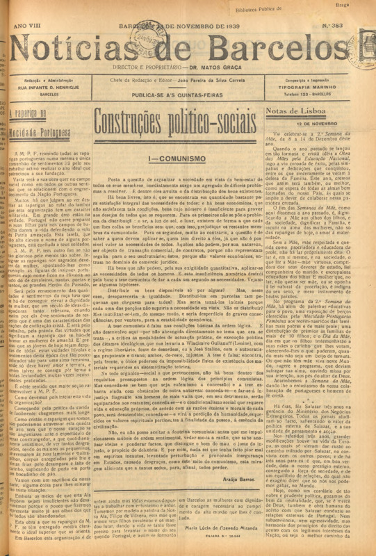 Notícias de Barcelos