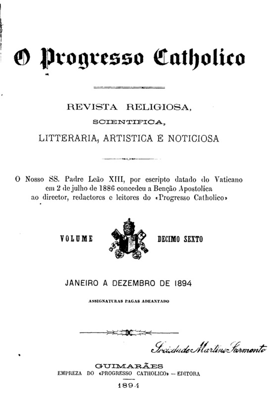 O Progresso Católico