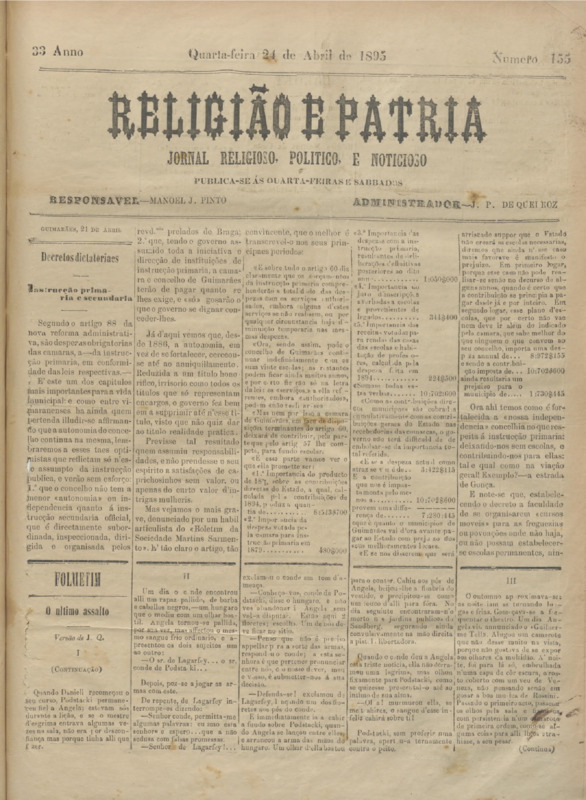 Religião e Pátria