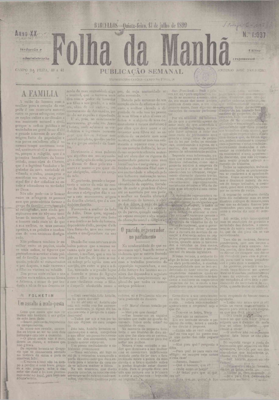 Folha da Manhã