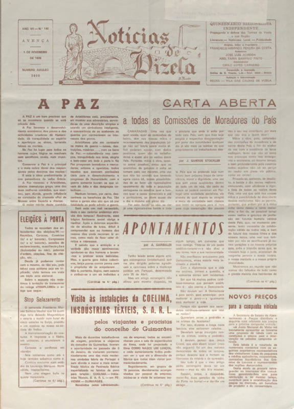 Notícias de Vizela