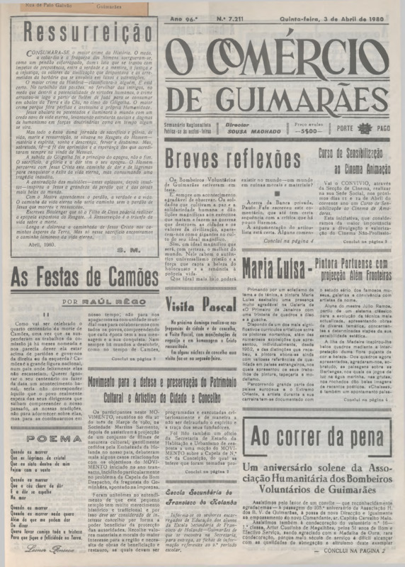Comércio de Guimarães (O)
